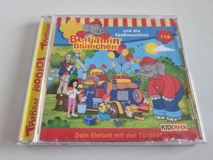(Bild für) CD Benjamin Blümchen - 116 und die Spaßmaschine - zum Schließen ins Bild klicken