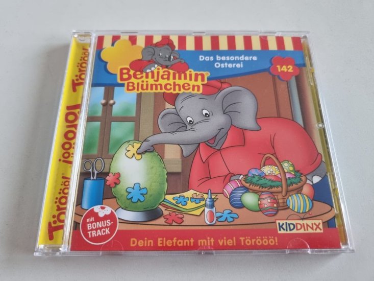 (Bild für) CD Benjamin Blümchen - 142 Das besondere Osterei - zum Schließen ins Bild klicken