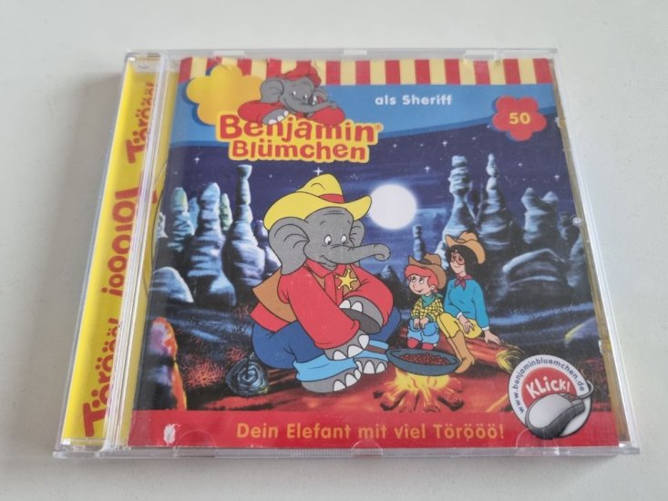 (Bild für) CD Benjamin Blümchen - 50 als Sheriff - zum Schließen ins Bild klicken