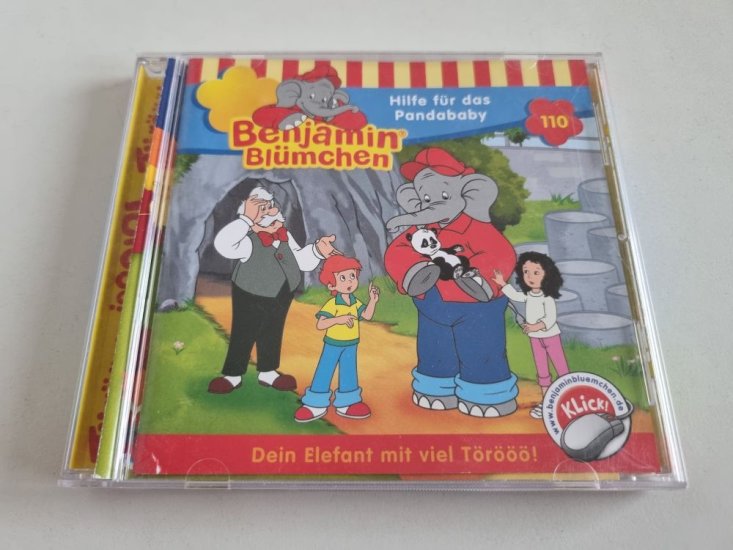 (Bild für) CD Benjamin Blümchen - 110 Hilfe für das Pandababy - zum Schließen ins Bild klicken