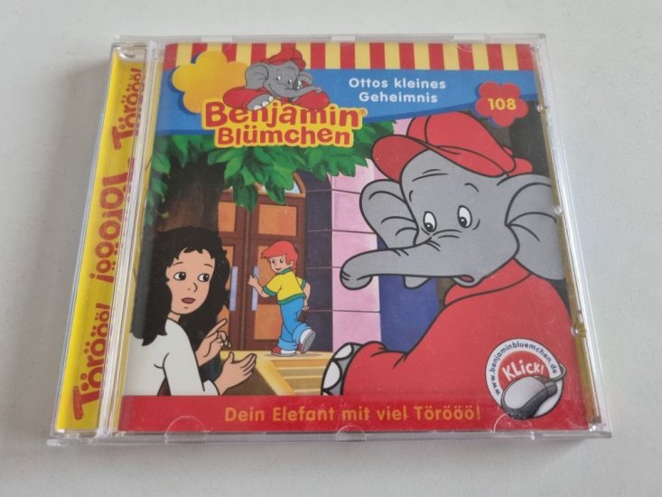 (Bild für) CD Benjamin Blümchen - 108 Ottos kleines Geheimnis - zum Schließen ins Bild klicken