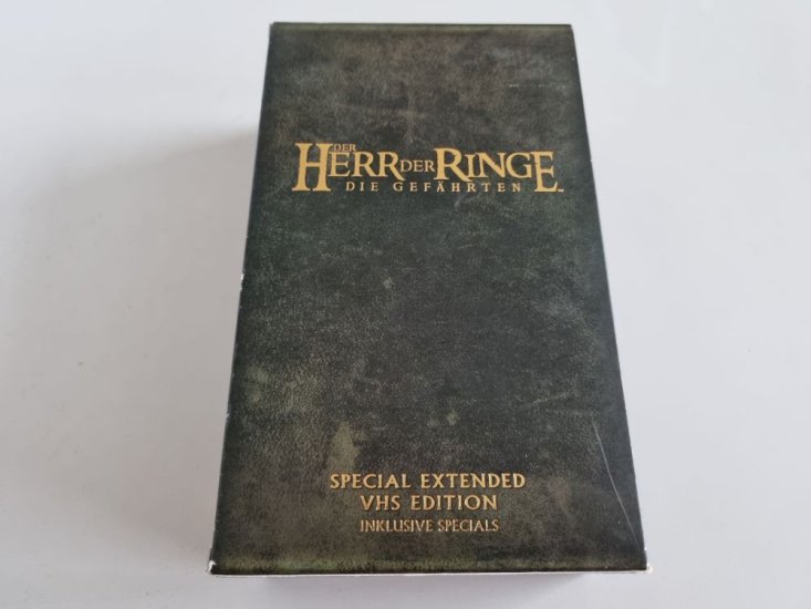 (Bild für) VHS Der Herr der Ringe - Special Extended VHS Edition - zum Schließen ins Bild klicken