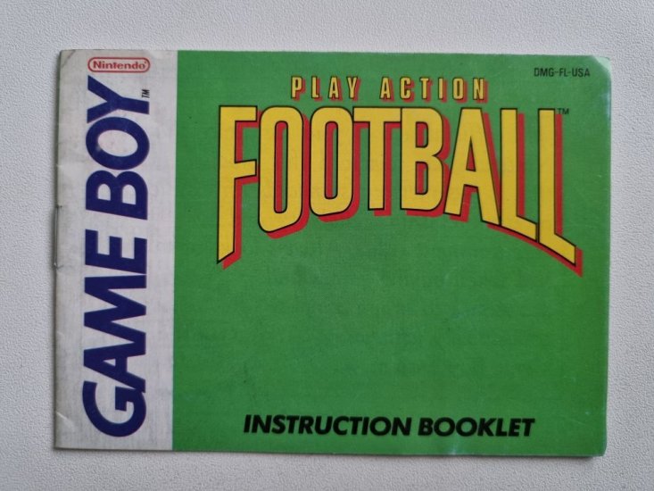 (Bild für) GB Play Action Football USA Anleitung - zum Schließen ins Bild klicken