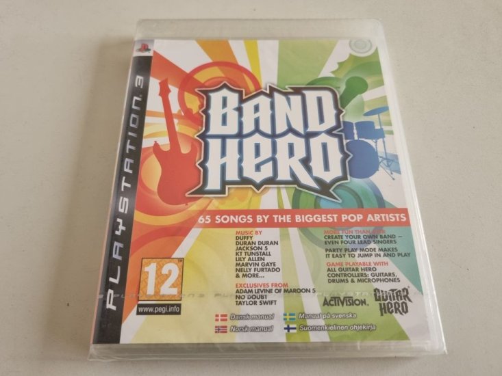 (Bild für) PS3 Band Hero - zum Schließen ins Bild klicken
