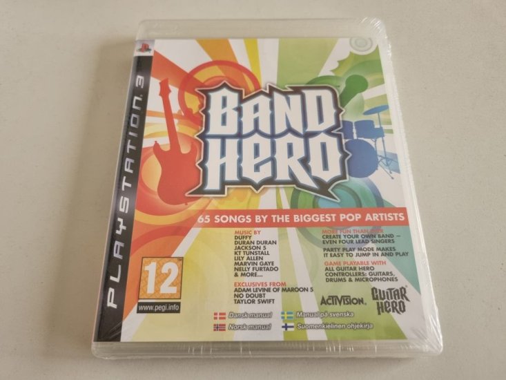 (Bild für) PS3 Band Hero - zum Schließen ins Bild klicken