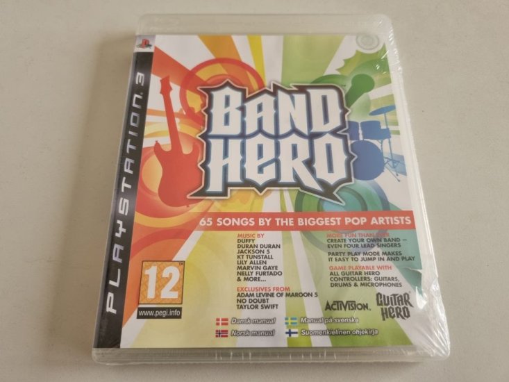 (Bild für) PS3 Band Hero - zum Schließen ins Bild klicken