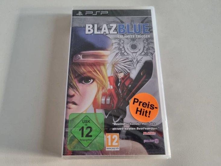 (Bild für) PSP Blazblue - Calamity Trigger - zum Schließen ins Bild klicken