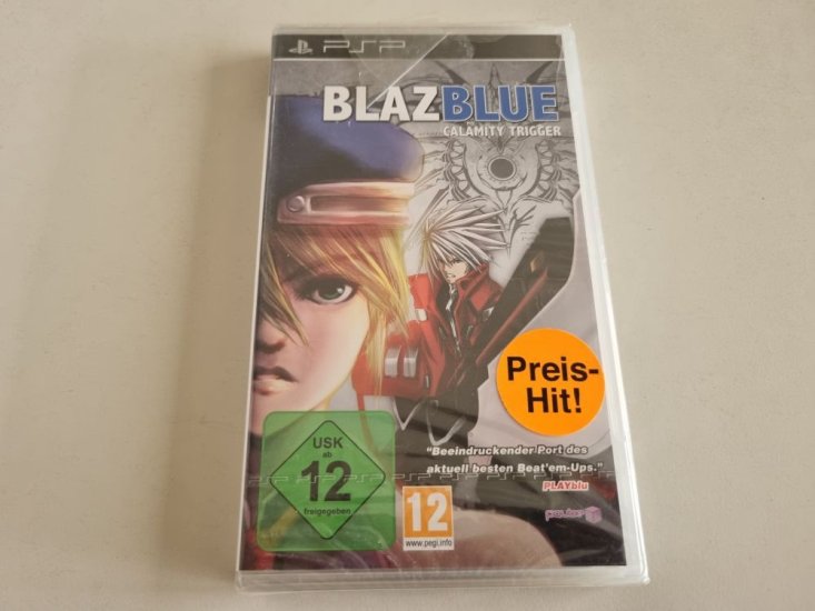 (Bild für) PSP Blazblue - Calamity Trigger - zum Schließen ins Bild klicken