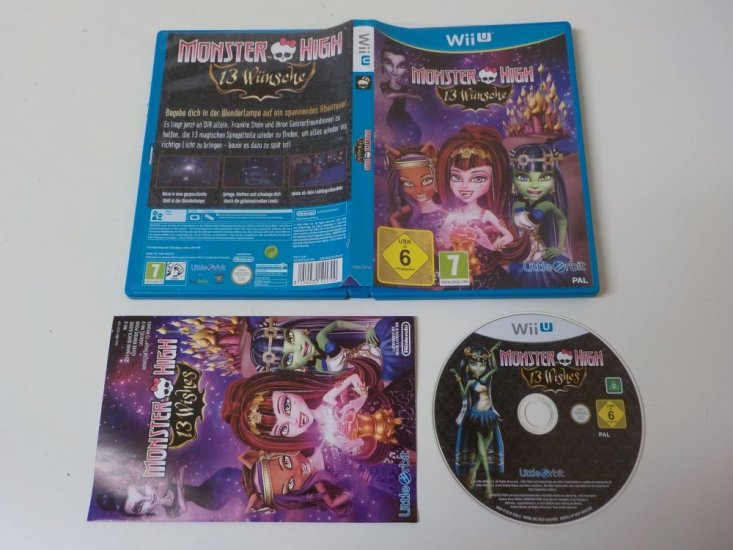 (Bild für) Wii U Monster High 13 Wünsche - zum Schließen ins Bild klicken