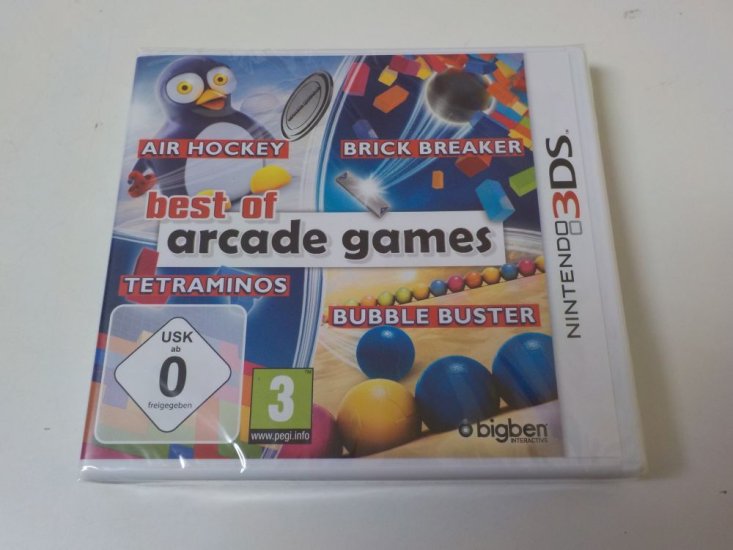 (Bild für) 3DS Best of Arcade Games GER - zum Schließen ins Bild klicken