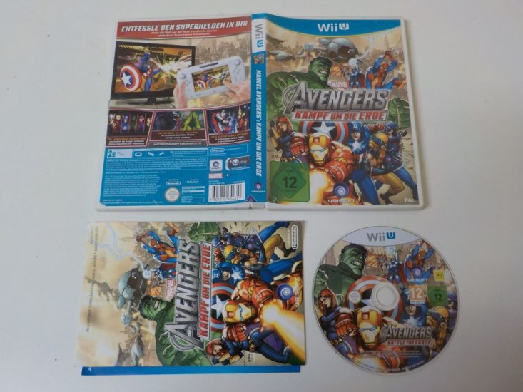 (Bild für) Wii U Marvel Avengers Kampf um die Erde GER - zum Schließen ins Bild klicken