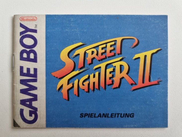 (Bild für) GB Street Fighter II Anleitung - zum Schließen ins Bild klicken