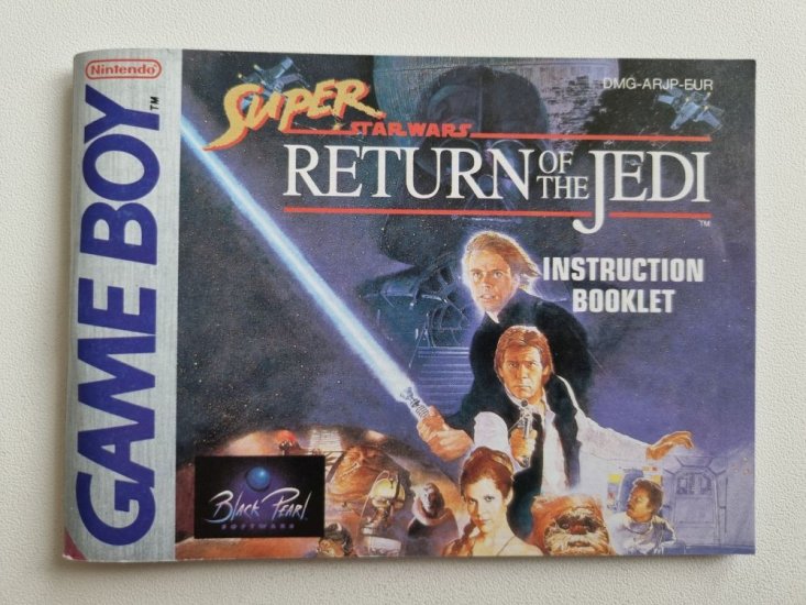 (Bild für) GB Super Star Wars - Return of the Jedi EUR Anleitung - zum Schließen ins Bild klicken