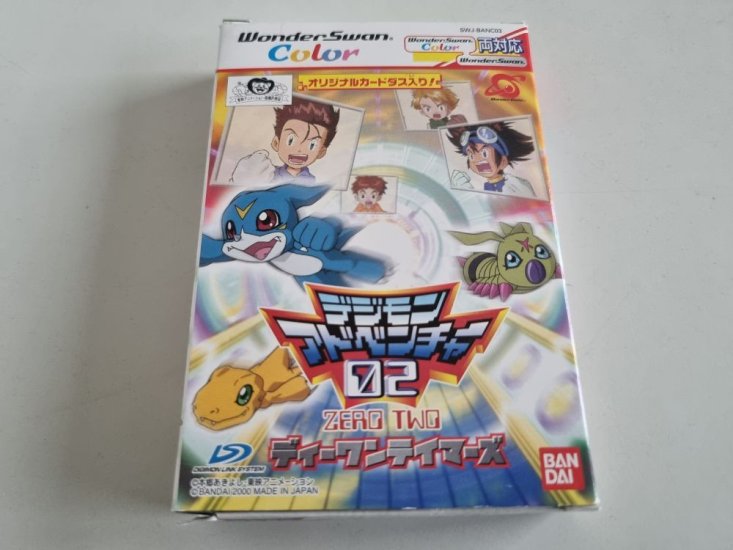 (Bild für) Wonderswan Digimon Adventure 02 - Zero Two - zum Schließen ins Bild klicken