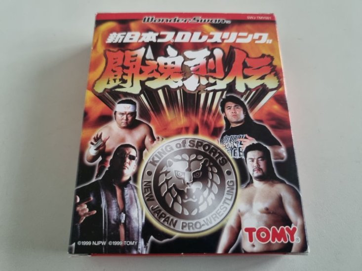 (Bild für) Wonderswan New Japan Pro Wrestling Tomorrow Retsuden - zum Schließen ins Bild klicken