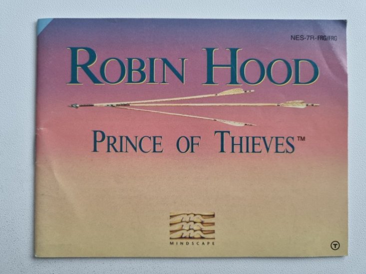 (Bild für) NES Robin Hood Prince of Thieves FRG/FRG Anleitung - zum Schließen ins Bild klicken