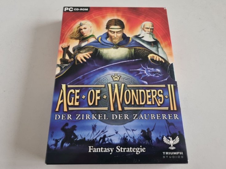 (Bild für) PC Age of Wonders II - Der Zirkel der Zauberer - zum Schließen ins Bild klicken
