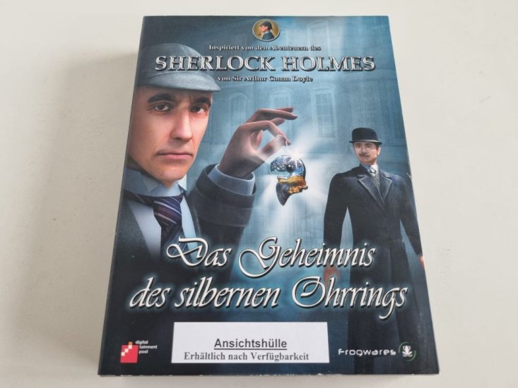 (Bild für) PC Sherlock Holmes - Das Geheimnis des silbernen Ohrrings - zum Schließen ins Bild klicken