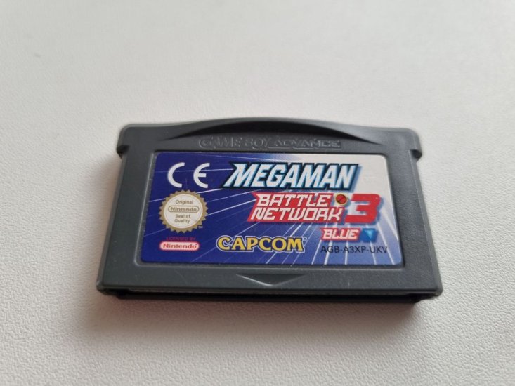 (Bild für) GBA Mega Man Battle Network 3 Blue UKV - zum Schließen ins Bild klicken