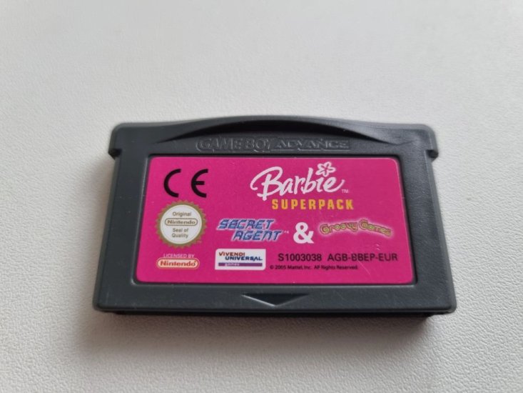 (Bild für) GBA Barbie Superpack EUR - zum Schließen ins Bild klicken