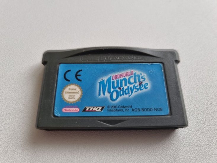 (Bild für) GBA Oddworld - Munch's Oddysee NOE - zum Schließen ins Bild klicken