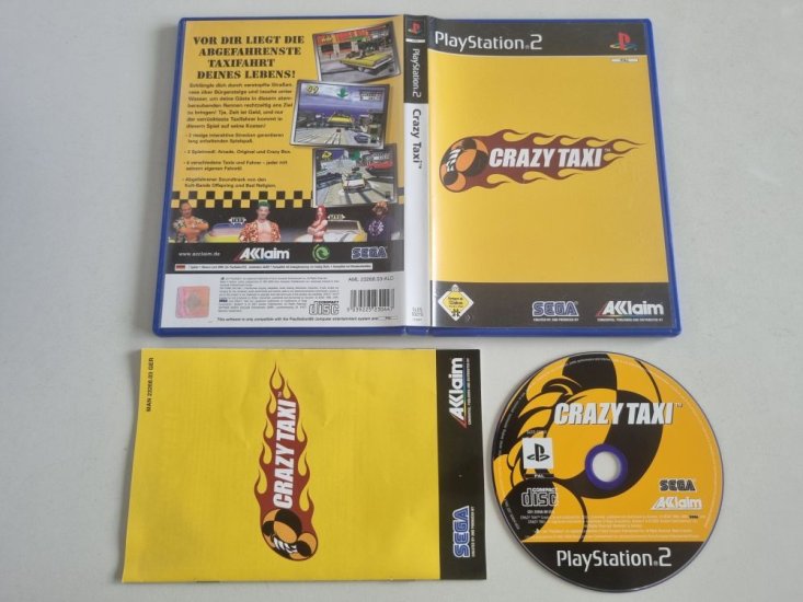 (Bild für) PS2 Crazy Taxi - zum Schließen ins Bild klicken