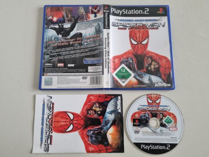(Bild für) PS2 Spider-Man: Web of Shadows - Amazing Allies Edition - zum Schließen ins Bild klicken