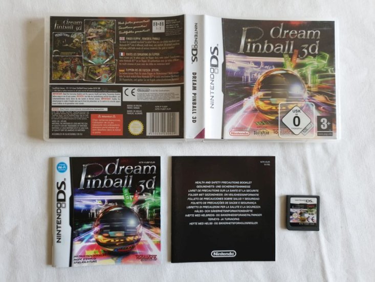 (Bild für) DS Dream Pinball 3D EUR - zum Schließen ins Bild klicken
