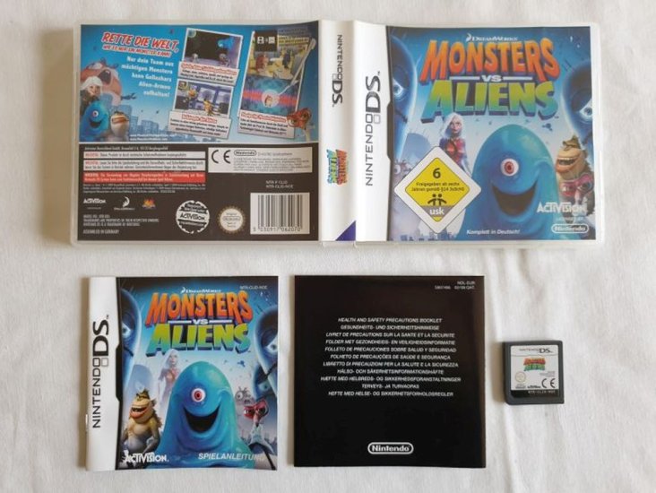 (Bild für) DS Monsters vs Aliens NOE - zum Schließen ins Bild klicken