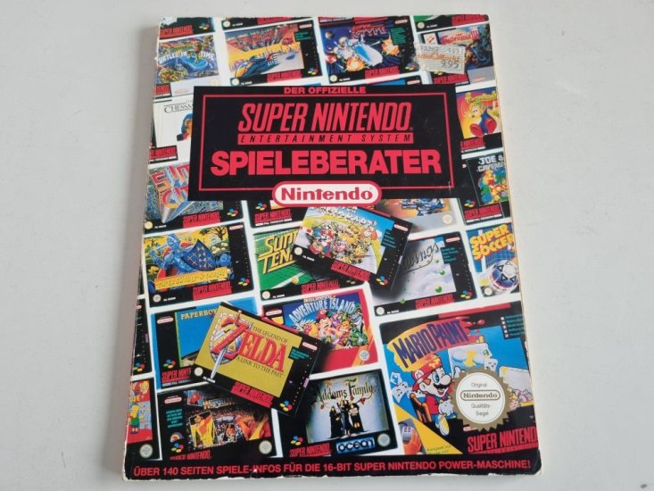 (Bild für) Super Nintendo Entertainment System Spieleberater - zum Schließen ins Bild klicken