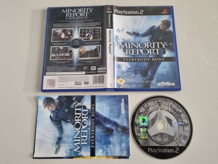 (Bild für) PS2 Minority Report - Everybody Runs - zum Schließen ins Bild klicken