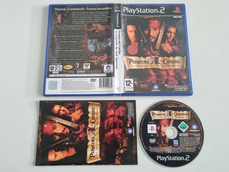 (Bild für) PS2 Piratas del Caribe - Le Leyenda de Jack Sparrow - zum Schließen ins Bild klicken