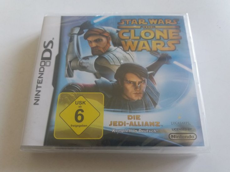(Bild für) DS Star Wars The Clone Wars - Die Jedi Allianz GER - zum Schließen ins Bild klicken