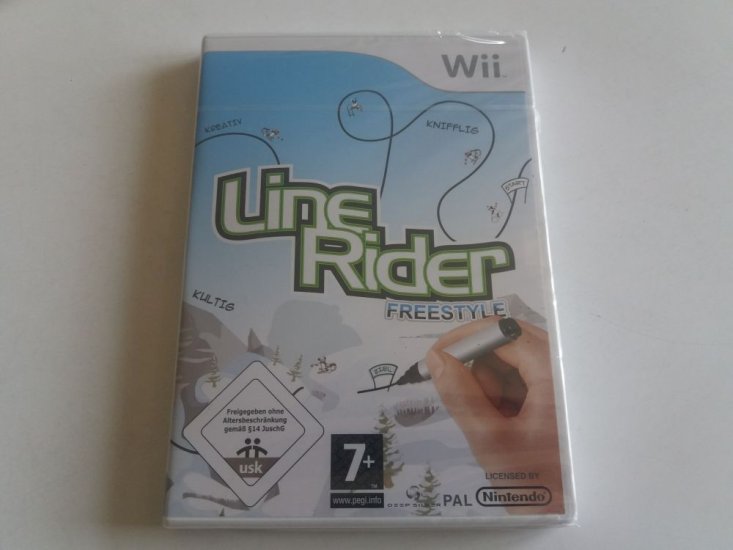 (Bild für) Wii Line Rider Freestyle NOE - zum Schließen ins Bild klicken