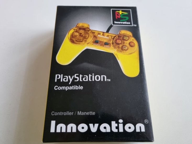 (Bild für) PS1 Innovation Controller - Yellow Transparent - zum Schließen ins Bild klicken