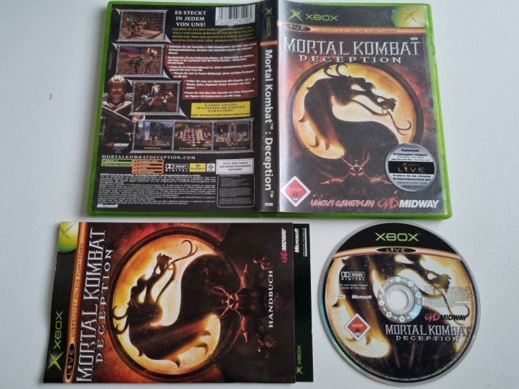 (Bild für) Xbox Mortal Kombat: Deception - zum Schließen ins Bild klicken