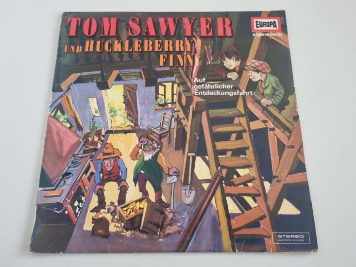 (Bild für) LP Tom Sawyer und Huckleberry Finn - zum Schließen ins Bild klicken