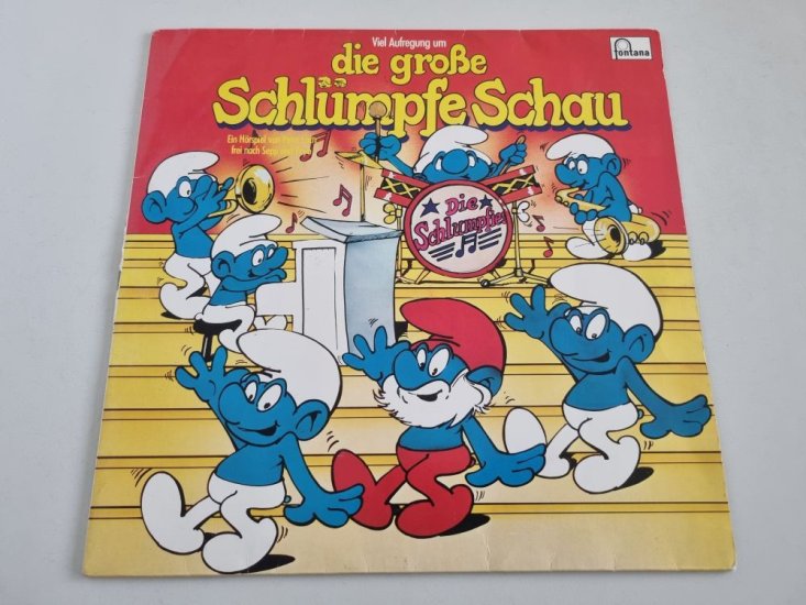 (Bild für) LP Die große Schlümpfe Schau - zum Schließen ins Bild klicken