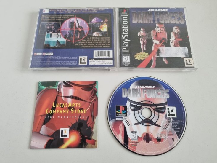 (Bild für) PS1 Star Wars - Dark Forces - zum Schließen ins Bild klicken