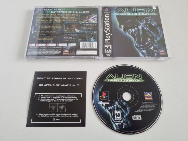 (Bild für) PS1 Alien Resurrection - zum Schließen ins Bild klicken