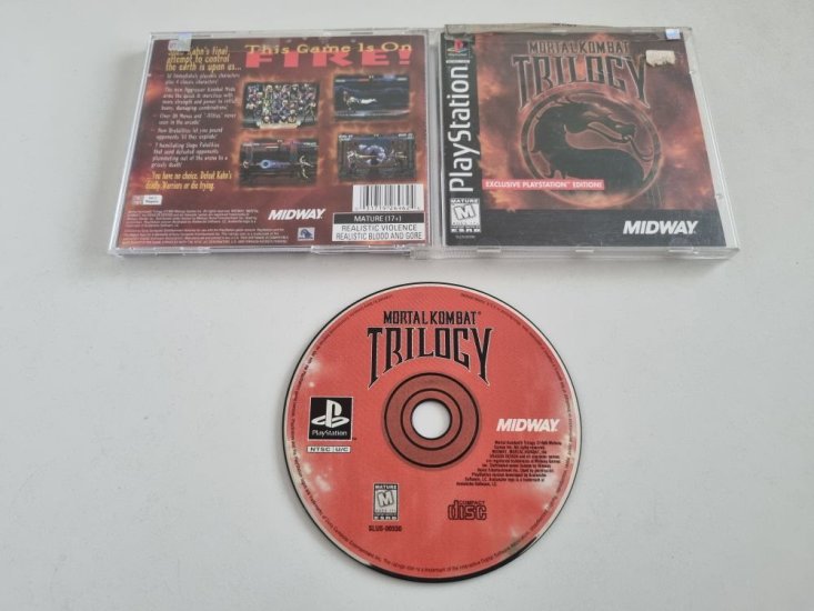 (Bild für) PS1 Mortal Kombat Trilogy - zum Schließen ins Bild klicken