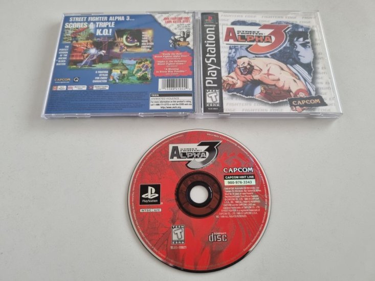 (Bild für) PS1 Street Fighter Alpha 3 - zum Schließen ins Bild klicken