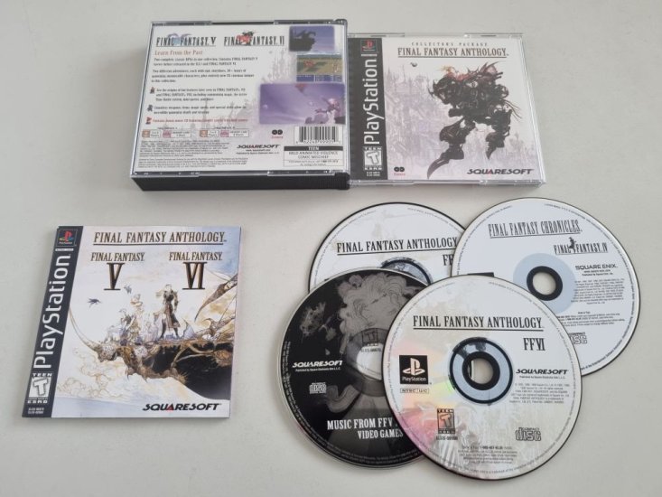 (Bild für) PS1 Final Fantasy Anthology - zum Schließen ins Bild klicken