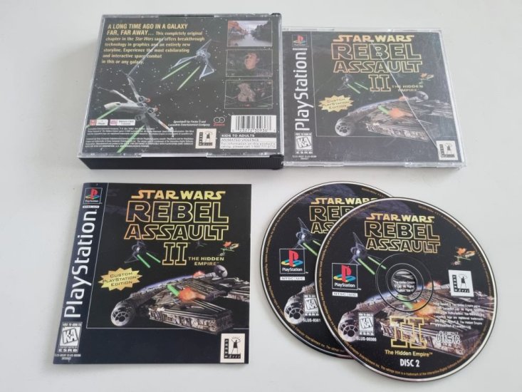 (Bild für) PS1 Star Wars - Rebel Assault II - zum Schließen ins Bild klicken