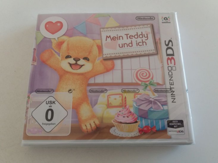 (Bild für) 3DS Mein Teddy und ich GER - zum Schließen ins Bild klicken