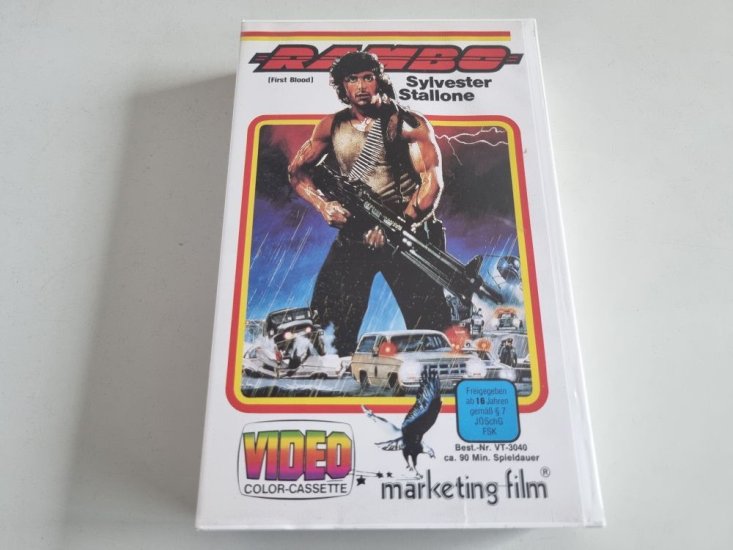 (Bild für) VHS Rambo - First Blood - zum Schließen ins Bild klicken