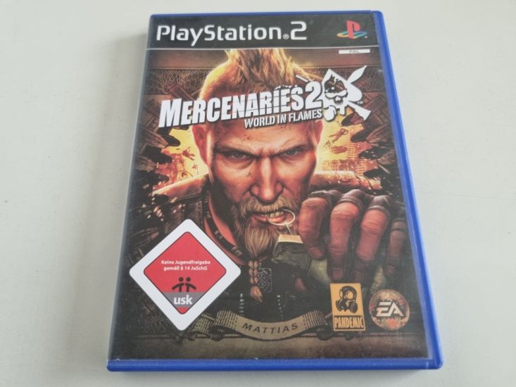 (Bild für) PS2 Mercenaries 2 - World in Flames - zum Schließen ins Bild klicken