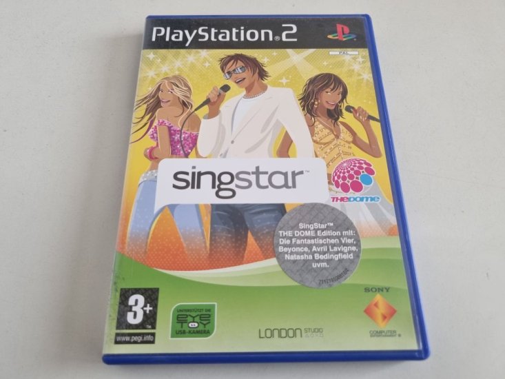 (Bild für) PS2 Singstar - The Dome - zum Schließen ins Bild klicken