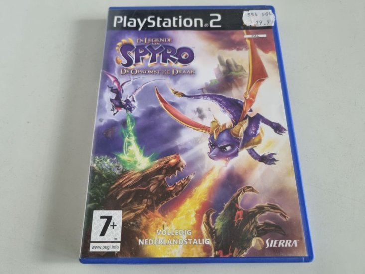(Bild für) PS2 De Legende van Spyro - De Opkomst van een Draak - zum Schließen ins Bild klicken
