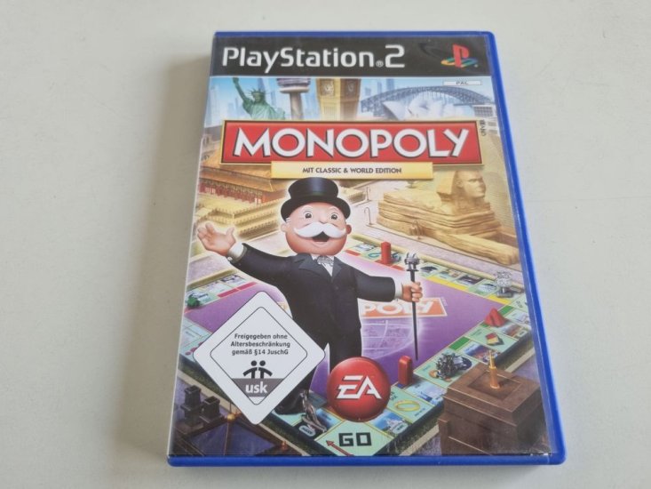 (Bild für) PS2 Monopoly - Mit Classic % World Edition - zum Schließen ins Bild klicken